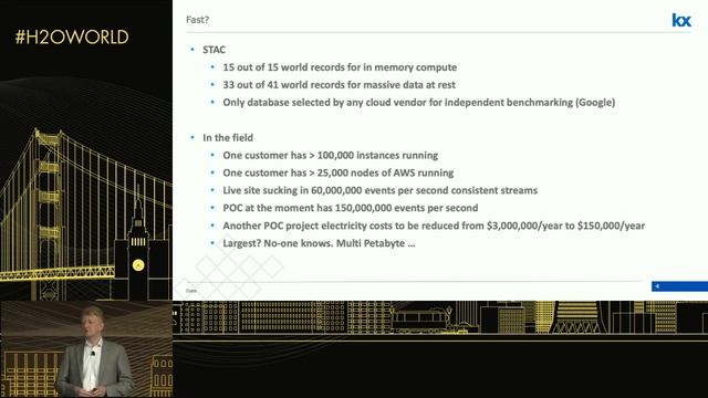 Keynote by Mark Sykes, Kx Systems - Bringing Wall Streets Secret to H2O users - H2O World SF смотреть онлайн
