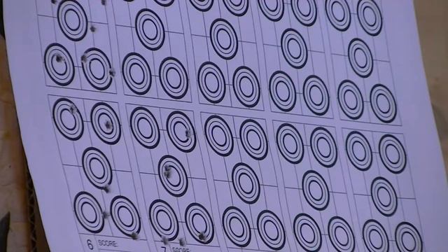 Винтовка Weihrauch hw100т: стрельба по бумаге benchrest