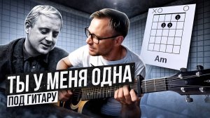 Ты у меня одна - Визбор 🎸 аккорды и кавер на гитаре