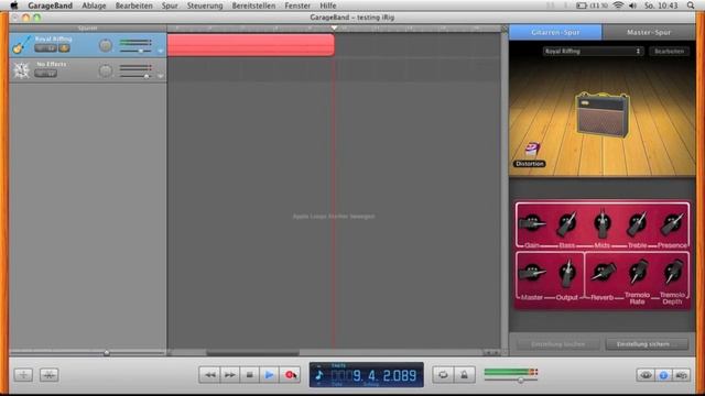 Garageband, iRig and the new Macbook Air (2010) смотреть онлайн
