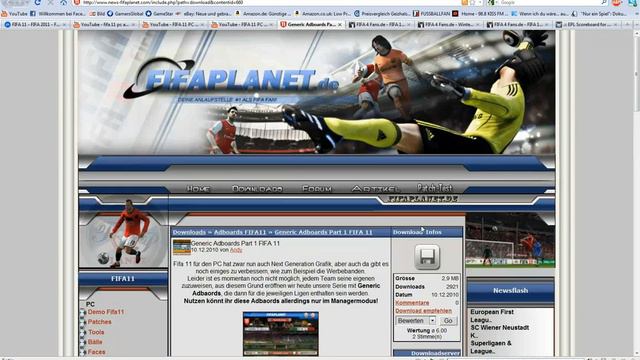 Fifa 11 [PC] - Mods - Addons ~ Aktueller Stand смотреть онлайн