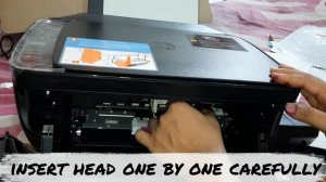 HP wifi printer head error | HP 410 series home printer - how tio fix first print error