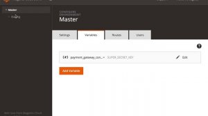 Demonstrating Variables on Magento Cloud