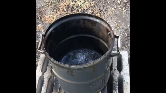 Копчение линя