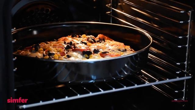 Круглый и глубокий противень Simfer с покрытием Easy Clean смотреть онлайн