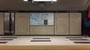 MONTREAL METRO RIDE ON THE ORANGE LINE