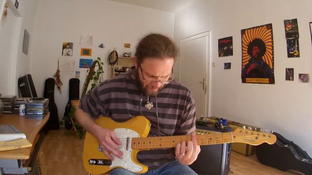 Telecaster with Fender CS Neck,Göldo Body and Texas Special PUs/Marshall Vintage Modern Amp смотреть онлайн