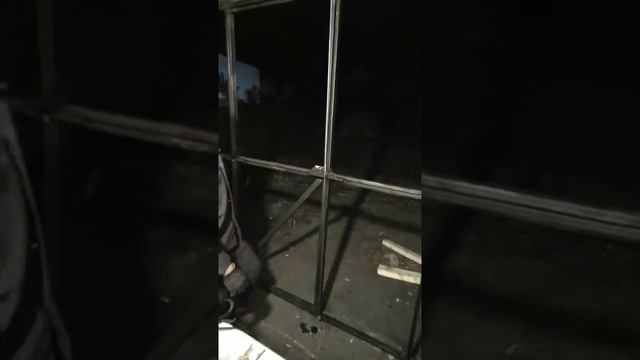 Своими руками складные ворота для гаража..