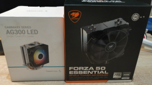 Чем охладить Ryzen 5 3600 и 5600? Сравнение куллеров DEEPCOOL AG300 LED и Cougar Forza 50 Essential