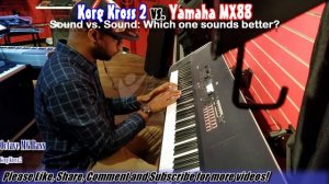 Korg KROSS 2 vs Yamaha MX88: Sound vs Sound Comparison!!