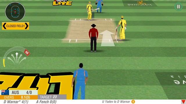 2 balls 1 run match in wcc lite game смотреть онлайн