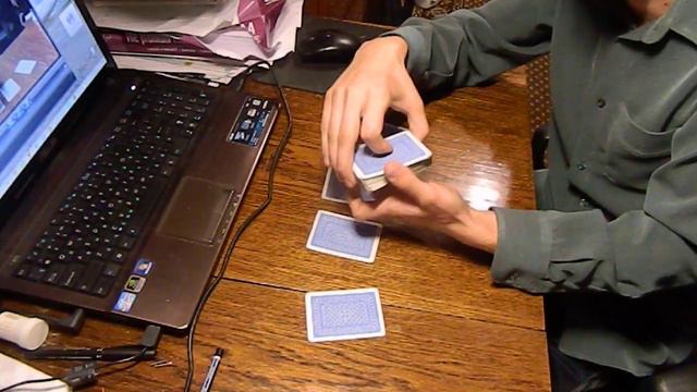 Секрет карточного фокуса "Тузы акробаты" смотреть онлайн