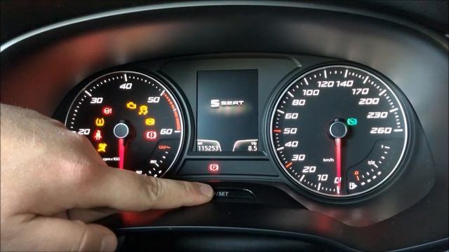 Seat Leon ST FR Service & Inspektion zurücksetzen смотреть онлайн