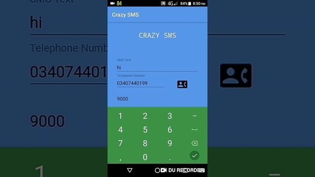Send 9000+ SMS Just In 1 Click Crazy SMS SMS Bombing full tutorial Urdu اردو by tec with pak blinds смотреть онлайн