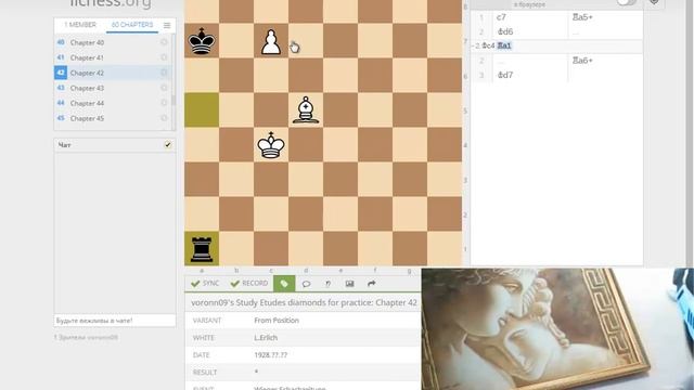 Шахматные этюды бриллианты для практика с Evelinaone №42 Мотив Укрощение бешеной ладьи смотреть онлайн