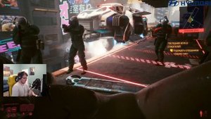 Мэддисон смотрит что изменилось в патче 1.5 Cyberpunk 2077 PS5