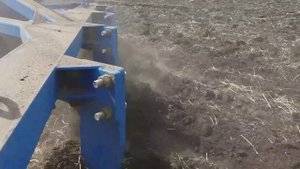 Испытываем плуг ПСКу-6 без отвалов,доварили долота и добавили грузы # NewHolland T6090