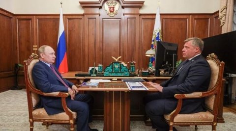 Губернатор Астраханской области доложил Путину о развитии сельского хозяйства