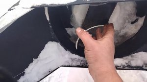 Активный снегоротор для минитрактора. Хитрые лопасти