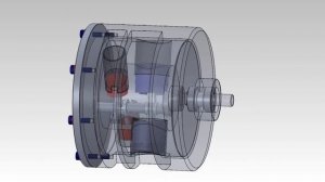 Роторно поршневой двигатель ДПС 003