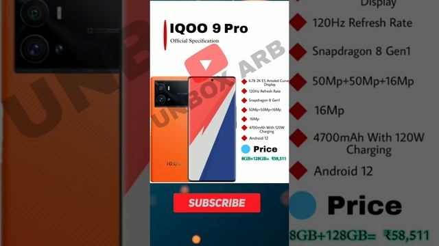 IQOO 9 Pro Finally Launched In China ? All Detail In Short Video ? Watch Now Guys ??