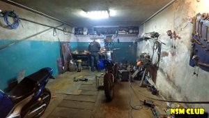 Эндуро из ИЖ Планета Глушитель своими руками