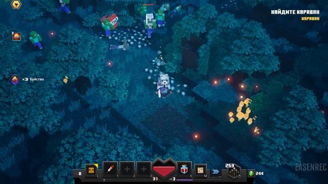 СТОИТ ЛИ ИГРАТЬ В Minecraft Dungeons? (ОБЗОР) смотреть онлайн