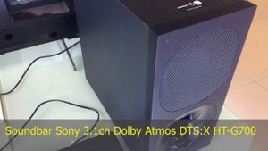 Sony HT-G700 3.1-Channel Dolby Atmos and DTS:X Soundbar with Wireless Subwoofer 400W Over View