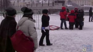 «Белая лента»  на Красной площади