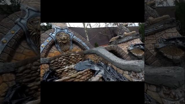 Красный кирпич оформленный декоративным камнем из цемента. Что стало спустя 12 лет? смотреть онлайн