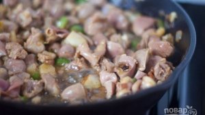 Паштет из куриных желудков