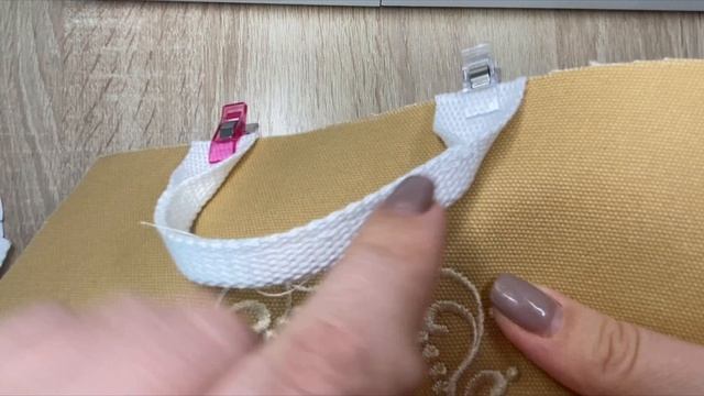 Как сшить  сумку из канваса.