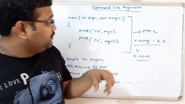 60 - COMMAND LINE ARGUMENTS - C PROGRAMMING