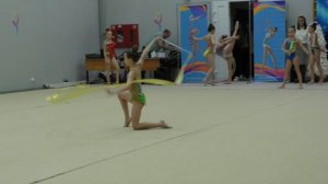 Каменева Алина с лентой