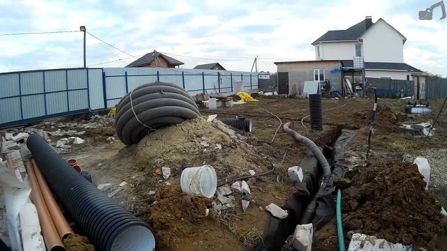 Как я делал дренаж участка своими руками