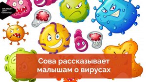 Видео для детей «Сова рассказывает малышам о вирусах»