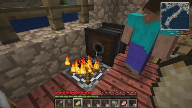 Minecraft: TerraFirmaCraft Co-op #3 (первый слиток цинка =/) смотреть онлайн