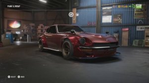 NEED FOR SPEED PAYBACK - ROCKET BUNNY 240Z DERELICT CUSTOMIZATION W/ AIR SUSPENSION (Timelapse)