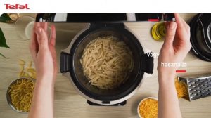 Intelligens elektromos gyorsfőző kukta Tefal EXTRA CRISP LID EY150830 - Könnyű használat!