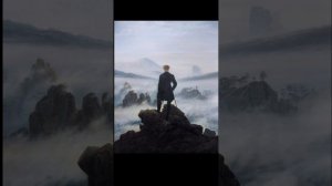 Animated Art "Wanderer above the Sea of Fog" Caspar David Friedrich