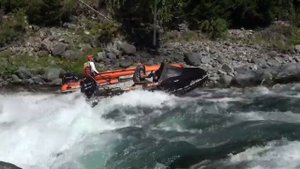SOLAR 470 Jet tunnel RIB ! Testing/riding in Mountain Altay (Sumulta creek)