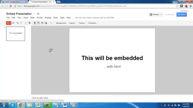 How to Change Google Drive Presentation Theme смотреть онлайн