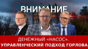 Денежный «насос». Управленческий подход Горлова