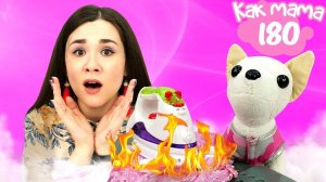 Как Мама: сгорело платье Беби Бон! Мама и дочка в видео для девочек