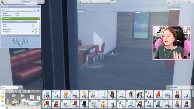 PAPA SIMSIE'S PIZZERIA // The Sims 4: Speed Build смотреть онлайн