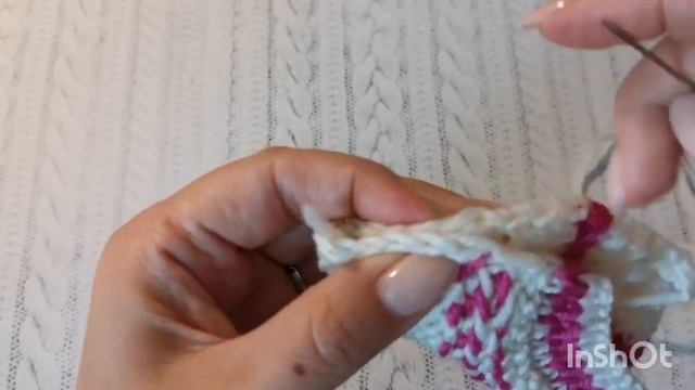 Вяжем варежку для куклы. смотреть онлайн