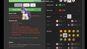🥥Гайд, как сделать красивый скин в Пони Тауне|Ч.О|Гайды|PonyTown|🥥