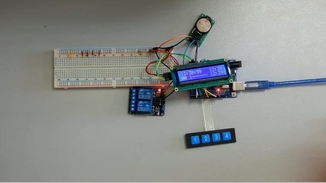 Суточный таймер на Arduino смотреть онлайн