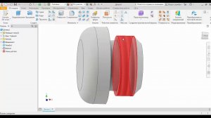 Заглушка (модель и чертеж в системе Autodesk Inventor)