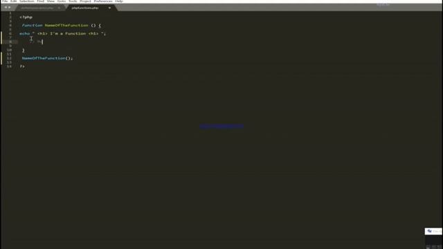 php functions